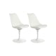 thumbnail image 1 of Pack 2 Sillas Tulip Giratoria Con Pedestal Blanco Iron - Blanco, 1 of 3
