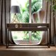 thumbnail image 2 of Mesa de Arrimo Home Design Legno Negro, 2 of 3