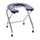 thumbnail image 5 of Silla De Taburete De Inodoro En Cuclillas Para Personas Mayores Para Baño Asiento De Silla De Inodoro Portátil Negro 38 Cm De Alto, 5 of 5
