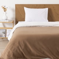 Mashini - Frazada Polar-Sherpa Lisa 1.5 P Café