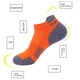 thumbnail image 4 of 6 pares de calcetines de algodón para hombre, de malla poco profunda, transpirables y absorbentes del sudor, para fitness y correr., 4 of 6
