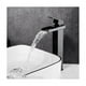 thumbnail image 3 of Llave Monomando Lavamanos Estilo Cascada Moderna Acero Negro, 3 of 3