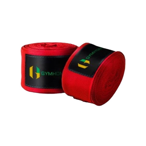 Gymhome - Vendas Para Manos Artes Marciales Par 3 Mt Roja