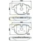thumbnail image 2 of Pastillas Freno para auto BMW X4 20d 2018-2023 Trasero, 2 of 4