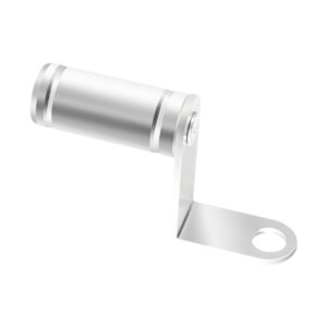 Magideal - Extensión De Manillar, Soporte De Espejo Retrovisor Genérico, Soporte De Espejo Retrovisor Fácil De Instalar, Extensión Para Motocicletas Plata