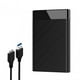 thumbnail image 5 of Caja SSD Para Disco Duro Externo De 2,5 Pulgadas Con Cable USB Soporte Ligero Negro, 5 of 5
