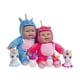 thumbnail image 1 of Muñecas gemelas JC Toys Lots to Cuddle, 30 cm, diseño de unicornio, 1 of 8