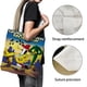 thumbnail image 3 of The Quick Draw McGraw Show Bolso de tela con estampado de lienzo para mujer, bolsa de compras reutilizable y estética, con cremallera interior, regalo para mujer,38*45cm., 3 of 6