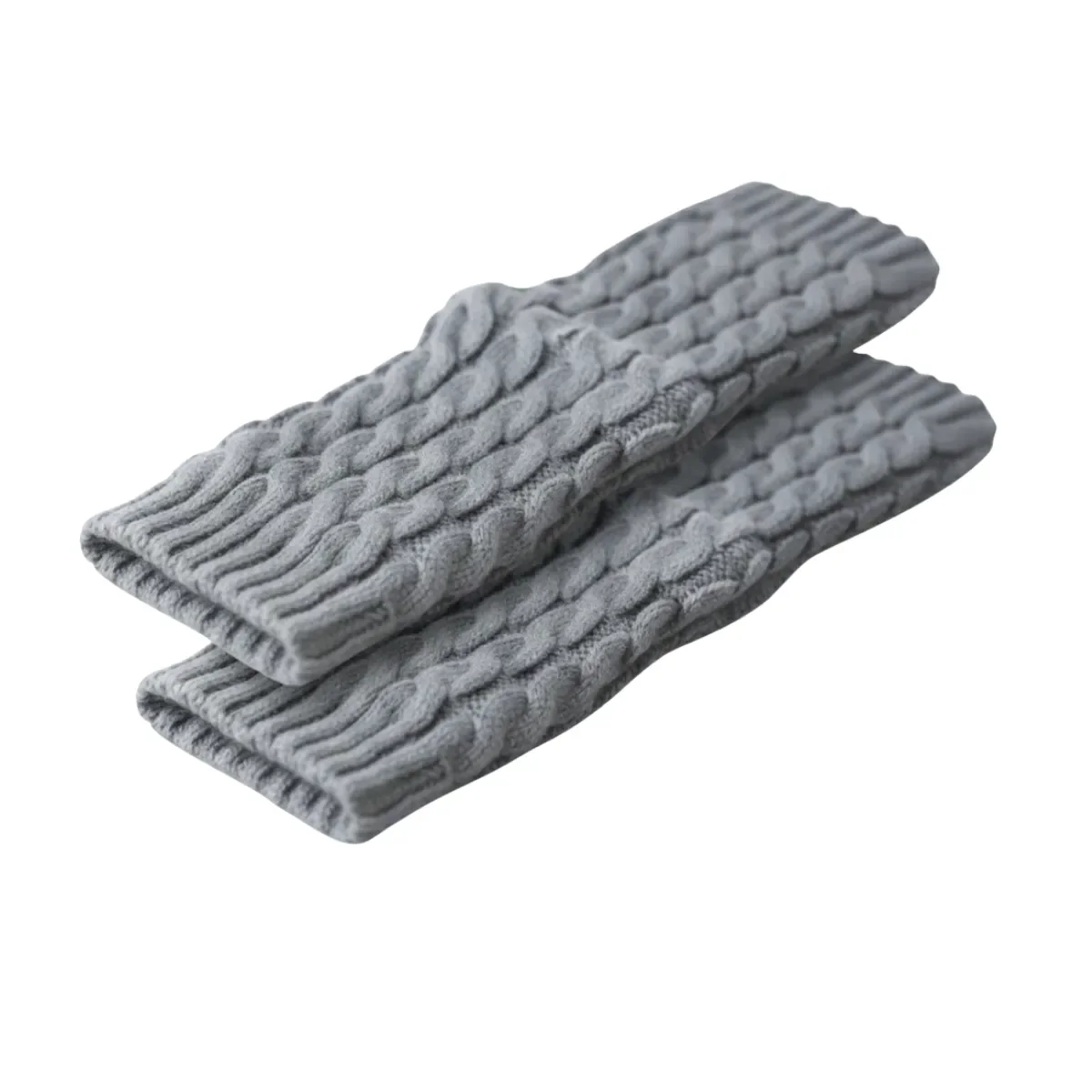 Genérico - Polainas Calentadores Tejido Trenzado Colores Variados Mujer Niña Elegante 100% Lana