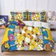 thumbnail image 1 of The Simpsons Anime Bedding Set Duvet Cover 100% Polyester Suitable For Children And Adults 3-Piece Set 1 Quilt Cover, 1 of 5