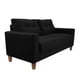 thumbnail image 2 of Sofa Atiliano 3 Cuerpos Negro, 2 of 4
