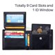 thumbnail image 2 of Billetera OFAMOUS de Cuero con Bloqueo RFID – Roja, 2 of 7