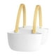 thumbnail image 5 of Rejilla De Drenaje Para Fregadero, Organizador De Fregadero, Bolsa Colgante Para Fregadero, Lavabo, Cocina, Doble Capa Amarilla, 5 of 5