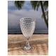 thumbnail image 5 of Copas de vino LeadingWare de plástico tallado en diamante, 350 ml, juego de 4, 5 of 5