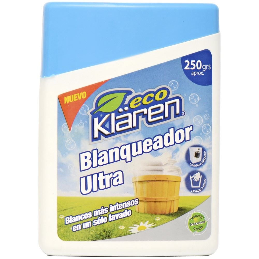 Blanqueador Polvo Ultra Blanco Caja 250 g Klaren