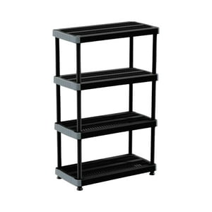 Rimax - Estante Ventilado Decorativo / Negro