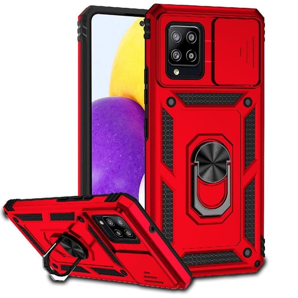 Estuche GANGXUN para Samsung Galaxy A42 5G, soporte giratorio 360°, estilo mecánico y magnético