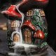 thumbnail image 3 of 1pza Quemador de Incienso de Resina con Flujo de Retorno para Casa de Hongos, Decoración de Halloween y Navidad (sin Incienso), 3 of 7