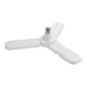 thumbnail image 3 of Pack 3 Ampolleta Led 45 Watt Angulo Ajustable 3 Aspas Luz Fría Blanco, 3 of 3