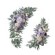 thumbnail image 2 of Juego De 2 Flores Artificiales Para Arco De Boda, Flores Para Telón De Fondo, Estilo De Recepción B, 2 of 5