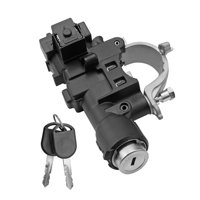 Magideal - Cilindro De Encendido Conjunto De Cerradura Llave Automóvil Accesorio Repuesto Fabricado En Metal Y Plástico Resistente Adecuado Para Reparación