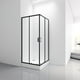 thumbnail image 4 of Cabina de Ducha Shower  80x80x200 Cuadrada C/marco negro, 4 of 5
