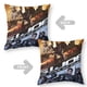 thumbnail image 2 of G.I. Joe Fundas de almohada de terciopelo con tema, regalos de funda de almohada, decoración para el hogar, cojín de lanzar, regalo de cumpleaños para fans y parejas.40*40cm., 2 of 6