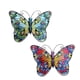 thumbnail image 3 of 2x 3D Mariposa Adornos Regalo Placa Escultura Hogar Jardín Decoración, 3 of 3