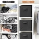 thumbnail image 5 of Storage Cubes STORAGE MANIAC Durable, paquete de 6 unidades, tela negra, 5 of 7