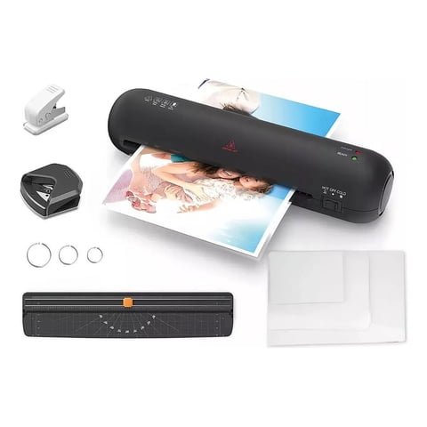 Shop E-Home - Termolaminadora Plastificadora 6 En 1 Frio Calor Guillotina