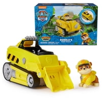 Camión De Juguete Paw Patrol Jungle Pups Rubble Rhino Con Figura