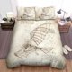 thumbnail image 1 of Da Vinci Inspired Sketches Flying Machine Quilt Duvet Cover Set Doona Cover Kids3-Piece Bedding Set, 1 of 5