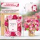 thumbnail image 2 of Tarjeta de Felicitación PINELIFE Clavel y Rosas Pop-up, 2 of 9