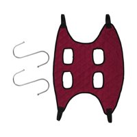 Ioensy - Bolsa De Toalla De Sujeción De Ayudante De Hamaca Para Aseo De Gatos Multifuncional Para Cachorro S Rojo