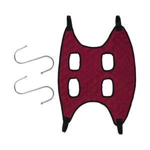 Ioensy - Bolsa De Toalla De Sujeción De Ayudante De Hamaca Para Aseo De Gatos Multifuncional Para Cachorro S Rojo