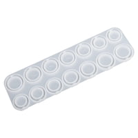 Magideal - Anillo De Silicona Modelo Resina Fundición Joyería Artesanal Colgante Modelo Hecho A Mano Diy Encanto Modelo Para Fiesta Boda Cumpleaños