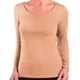 thumbnail image 5 of Camiseta Bambú Primera Capa Mujer 6 Unidades negro Talla Unica, 5 of 8