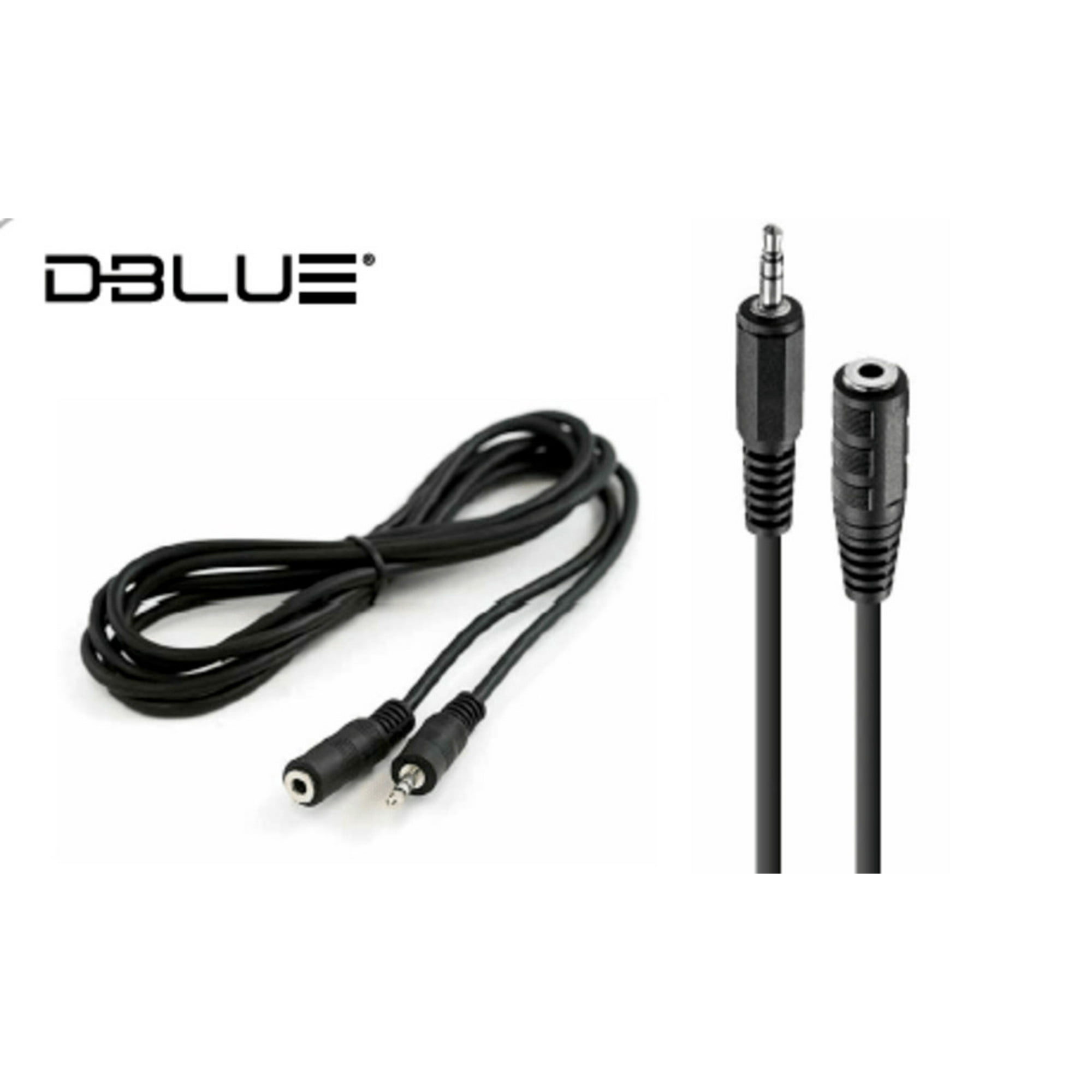 Dblue - Cable Extensor De Audio Dbgc160 3.5mm 3 Metros