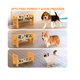 thumbnail image 3 of Comedero Bebedero Elevado Ajustable De Bambu Perros Y Gatos, 3 of 7