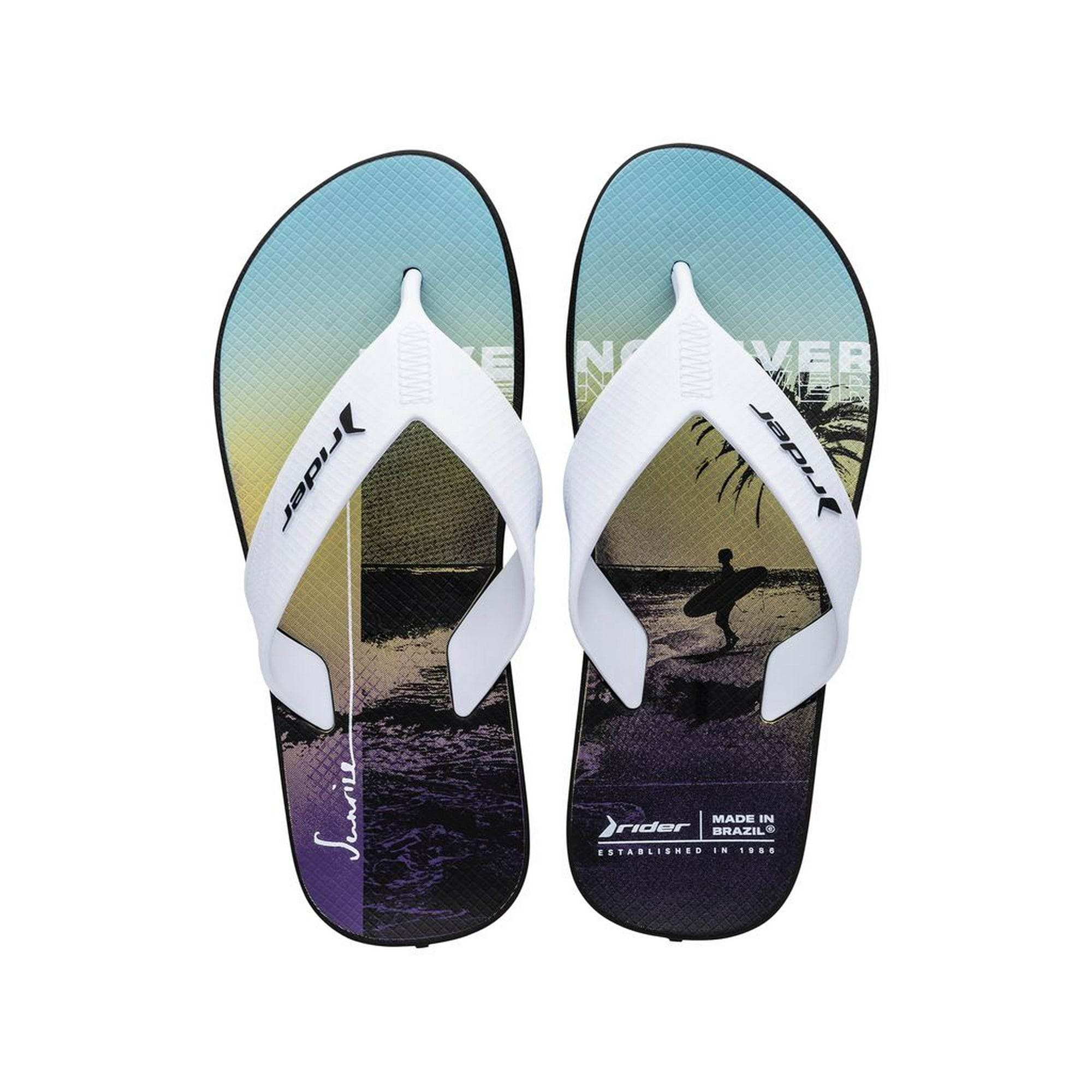 Sandalia Hombre Blanco Style 415 Rider