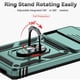 thumbnail image 4 of Estuche GANGXUN para Google Pixel 7 Pro, soporte giratorio 360°, estilo mecánico y magnético, 4 of 5