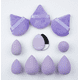 thumbnail image 1 of Set De Esponjas De Maquillaje 12 Piezas, 1 of 3