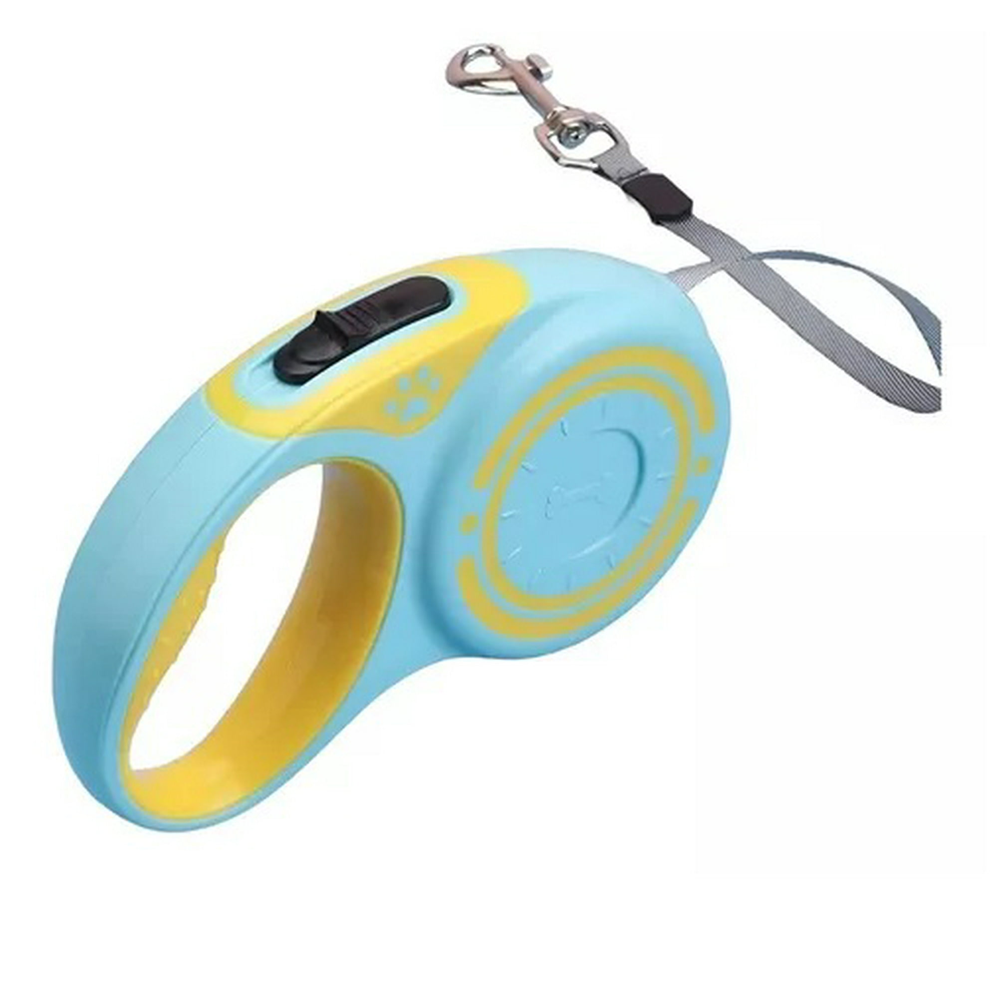 Defensor - Correa Retráctil, Con Botón De Frenado, Para Perros 5mts