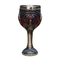 Bothyi - Copa Medieval Vintage Hecha A Mano, Regalo De Boda, Vaso Para Beber Con Diseño De Dragón, Color Rojo