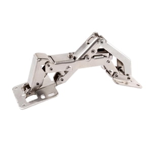 Bothyi - Bisagras Ocultas De 180 Grados Bisagras Para Gabinete Sin Marco Con Amortiguador Hidráulico