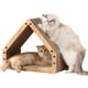 thumbnail image 1 of Cat Scratcher House FUKUMARU Acogedor diseño de cartón, 10 kg, 1 of 6