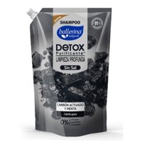 Shampoo Detox Carbón Activado Y Menta 750 Ml Ballerina