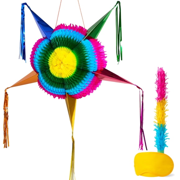 Piñata JOYIN de 80 cm Plegable con Estrella para Fiesta