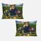thumbnail image 2 of Fireman Sam Soft 3D Printed Duvet Cover Bedding Set with Comforter Cover 3 Piece Set, 2 of 5