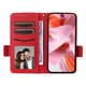 thumbnail image 3 of Funda Cartera para Google Pixel 10 Pro Tapa Flip con Ranuras y Soporte Rojo, 3 of 5